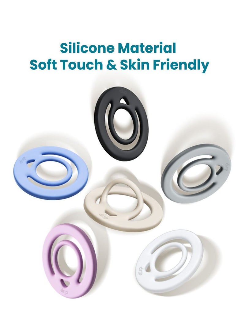 دريب مسكة Drip للجوال تدعم الماق سيف بحلقة خاتم من السيلكون - ذهبي - Image 4