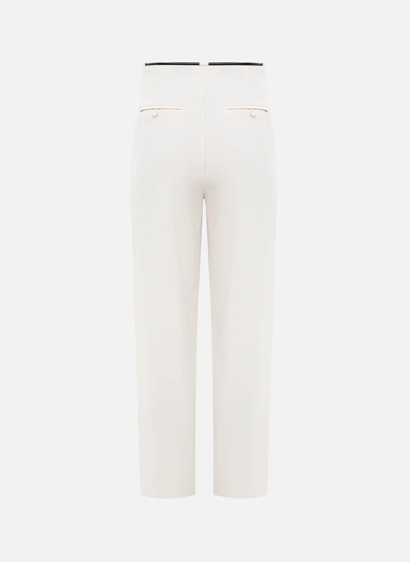 Lichi  Palazzo trousers in viscose with a slim belt for Women | Best Price UAE