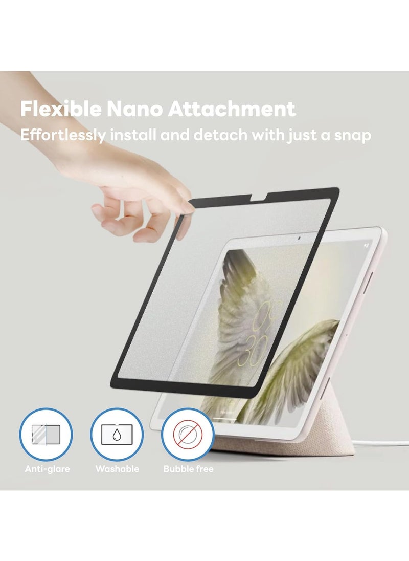 General - Detachable Paperfeel screen protector for Google Pixel Tablet 2023, reusable nanotechnology, easy to install and remove, anti-glare, drawing and sketching like on paper - Image 1