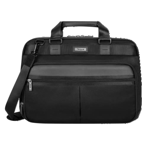 Targus Mobile Elite Checkpoint-Friendly Topload for 15.4-Inch Laptop Bag, Black (TBT045US) - Image 1