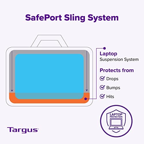 Targus Mobile Elite Checkpoint-Friendly Topload for 15.4-Inch Laptop Bag, Black (TBT045US) - Image 5