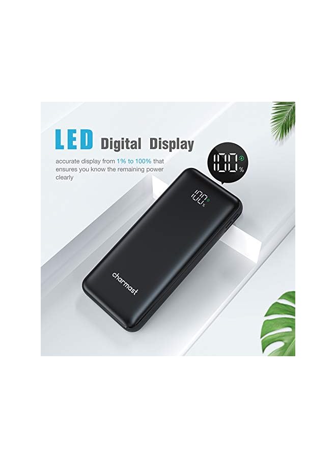 Power Bank Pd 23800Mah Usb C 18W Power Delivery Portable Charger Led Display Battery Pack With 2 Input And 4 Output Compatible With Cell Phone Tablets