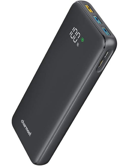 Power Bank Pd 23800Mah Usb C 18W Power Delivery Portable Charger Led Display Battery Pack With 2 Input And 4 Output Compatible With Cell Phone Tablets