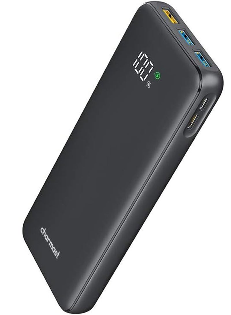Power Bank Pd 23800Mah Usb C 18W Power Delivery Portable Charger Led Display Battery Pack With 2 Input And 4 Output Compatible With Cell Phone Tablets