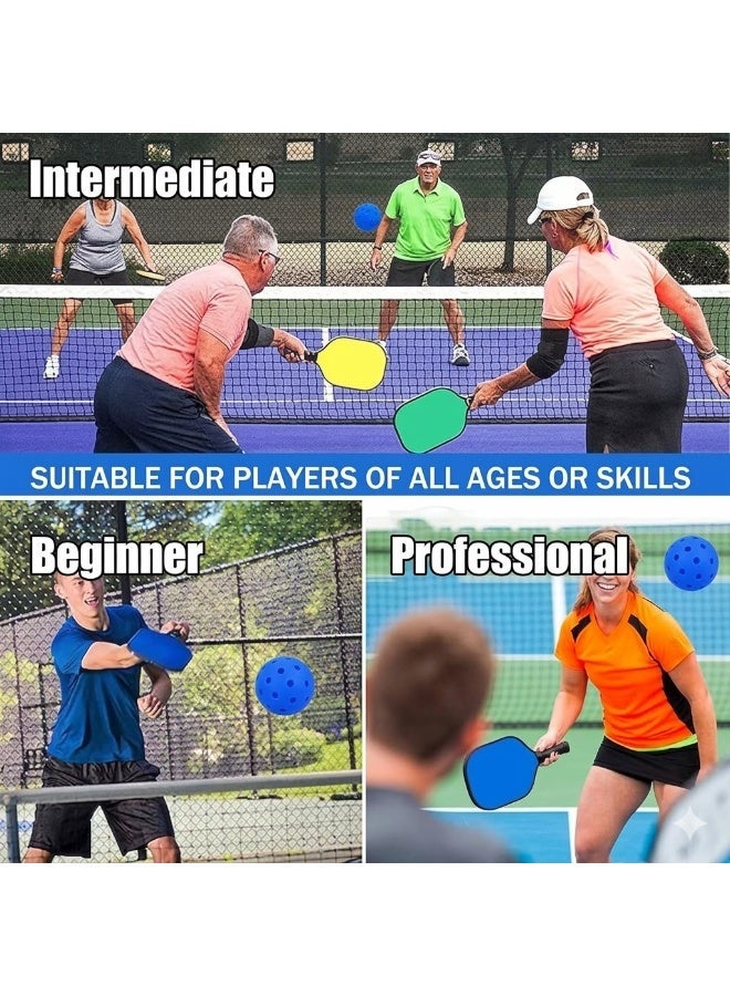 Magicorange Pickleball Balls, 6 Pack 40 Holes Outdoor Pickleballs, High Elasticity & Durable Pickle Balls for All Style Pickleball Paddles (Pink) - Image 5