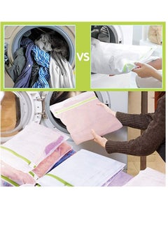 Y&D Mesh Laundry Bags, 10 PCS Washing Machine Bag for Delicates Blouse, Hosiery, Underwear, Bra, Lingerie Baby clothes  - Image 2