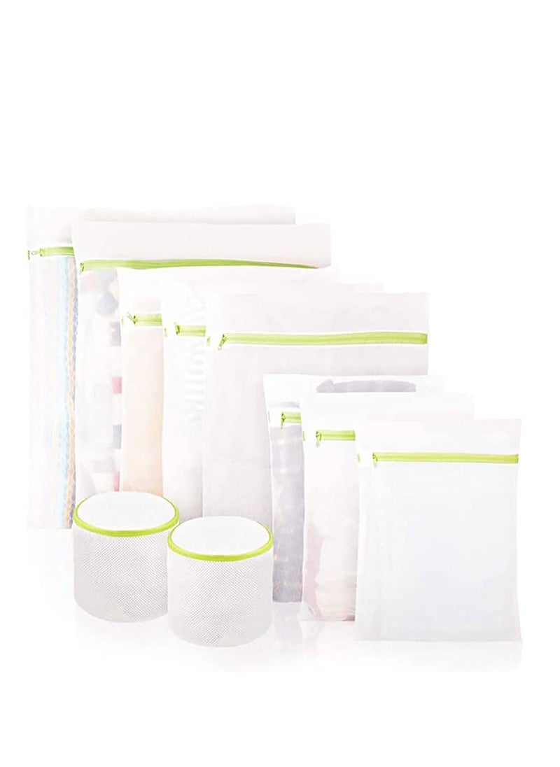 Y&D Mesh Laundry Bags, 10 PCS Washing Machine Bag for Delicates Blouse, Hosiery, Underwear, Bra, Lingerie Baby clothes  - Image 1