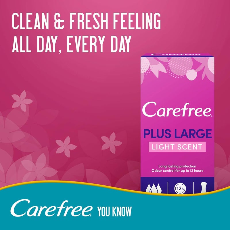 Carefree Plus Large Pantyliners Pack of 60 - Image 2