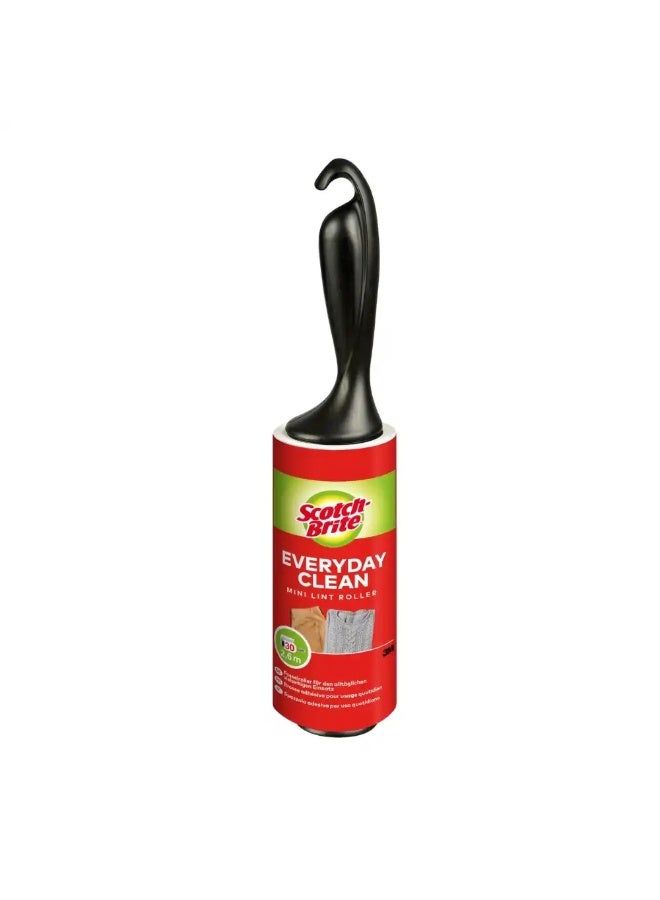 Scotch-Brite Everyday Clean Mini Lint Roller (30 Sheets, 2.6m)