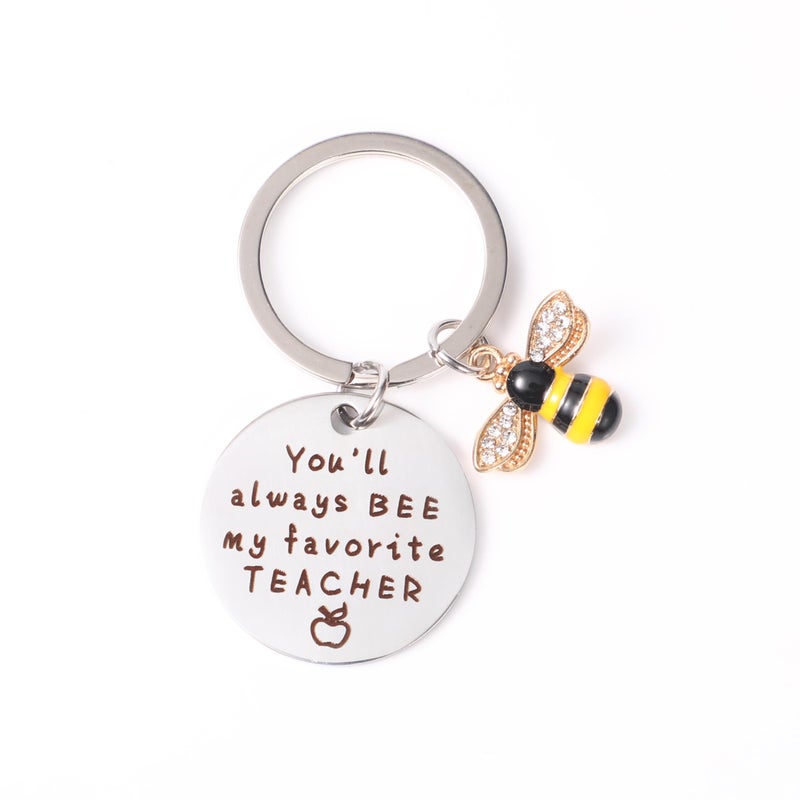 Lamyba Teacher Valentine Gifts Teacher Gifts for Women,Handmade Sunflower Crochet Doll Gift Set with Inspirational Card,Bracelet & Keychain,Teacher Appreciation Gifts,Thank You End of Year Gift Box - Image 5