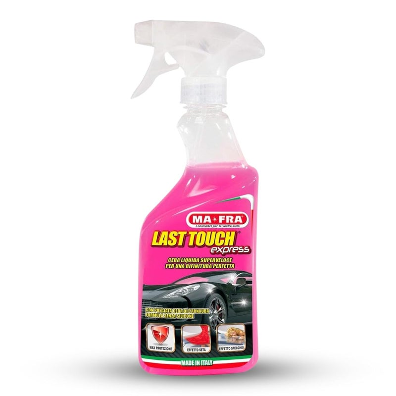 MA-FRA Last Touch 2.0 Express Liquid Wax Polish – Instant Clean,Shine & Protection for Cars and Bikes | Easy-to-Use Waterless Car Wash, Gloss & Max Protection, Silk & Mirror Effect - Image 1