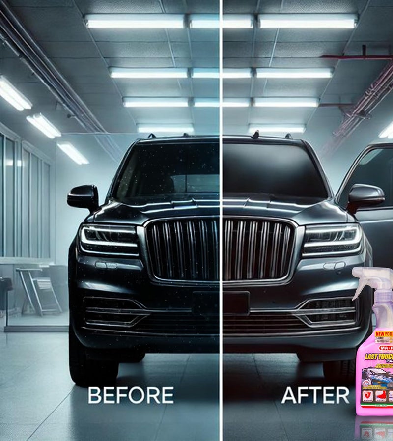 MA-FRA Last Touch 2.0 Express Liquid Wax Polish – Instant Clean,Shine & Protection for Cars and Bikes | Easy-to-Use Waterless Car Wash, Gloss & Max Protection, Silk & Mirror Effect - Image 5