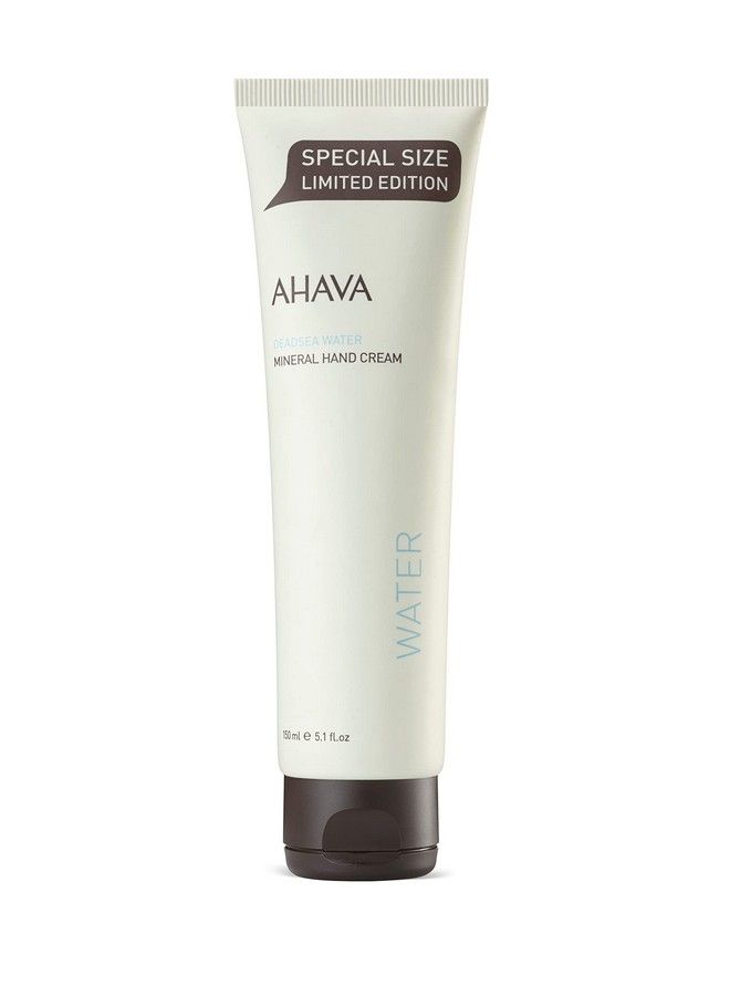 AHAVA Dead Sea Mineral Hand Cream Original Hand Moisturizer For Dry Cracked Hands Light And Fast Absorbing For All Skin Types 5.1 Fl Oz. - Image 2