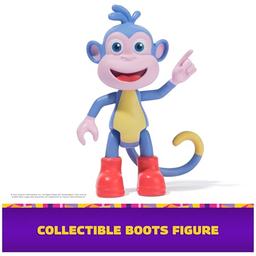 Dora, Best Friends Dora & Boots Set, 6-inch Doll with Clothes, Backpack & Boots Toy Figure, Kids Toys for Girls & Boys Ages 3 and Up - Image 3