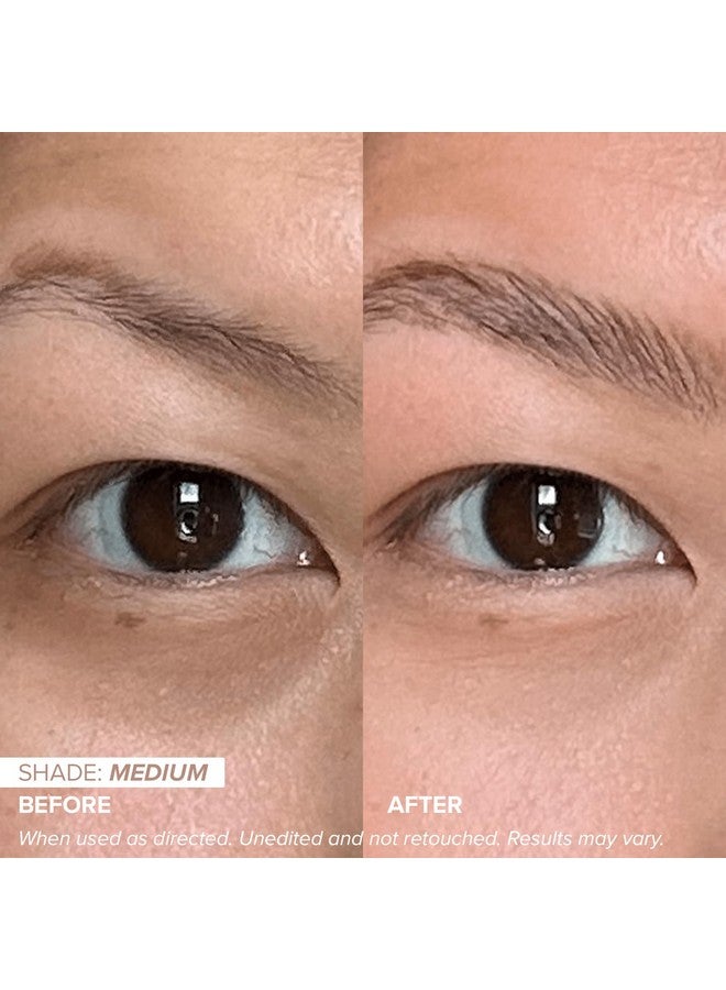 درمتلجي كريم تصحيح لون العين المضيء من DRMTLGY بعامل حماية من الشمس 41، مصحح لون تحت العين للهالات السوداء، كريم ملون مضاد للشيخوخة للعين، سيروم مرطب للعين بلمسة خوخي، متوسط - Image 2