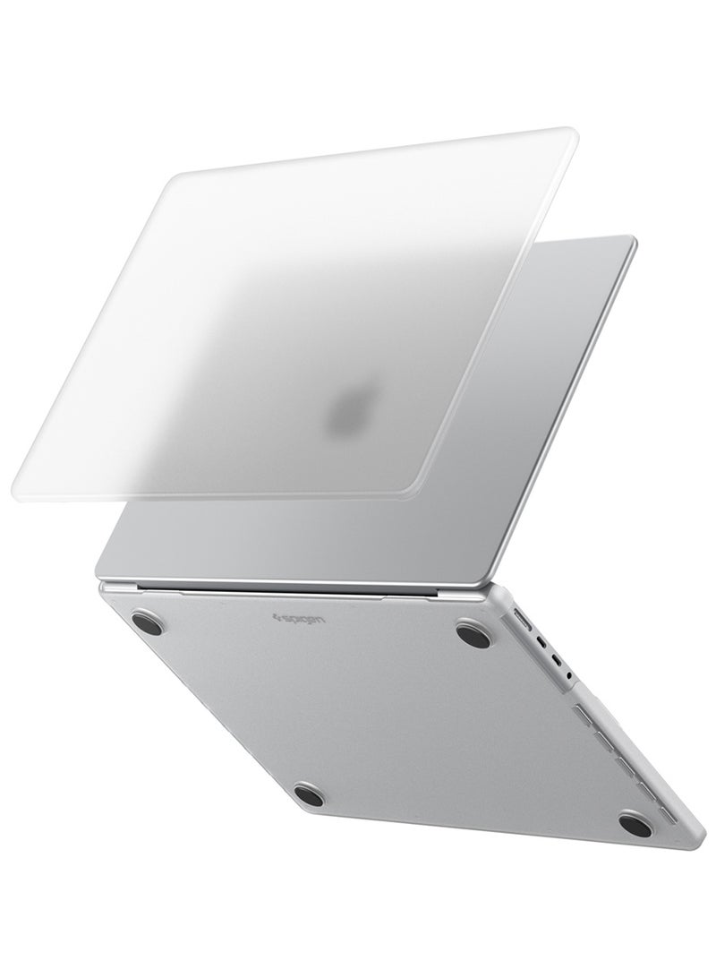 Spigen Air Skin for MacBook Pro 14 inch Case M5/M4/M3/M2/M1 Pro Max 2026/2025-2021 Ultra Slim Thin Cover Translucent Matte Protective Shell - Frost Clear - Image 1