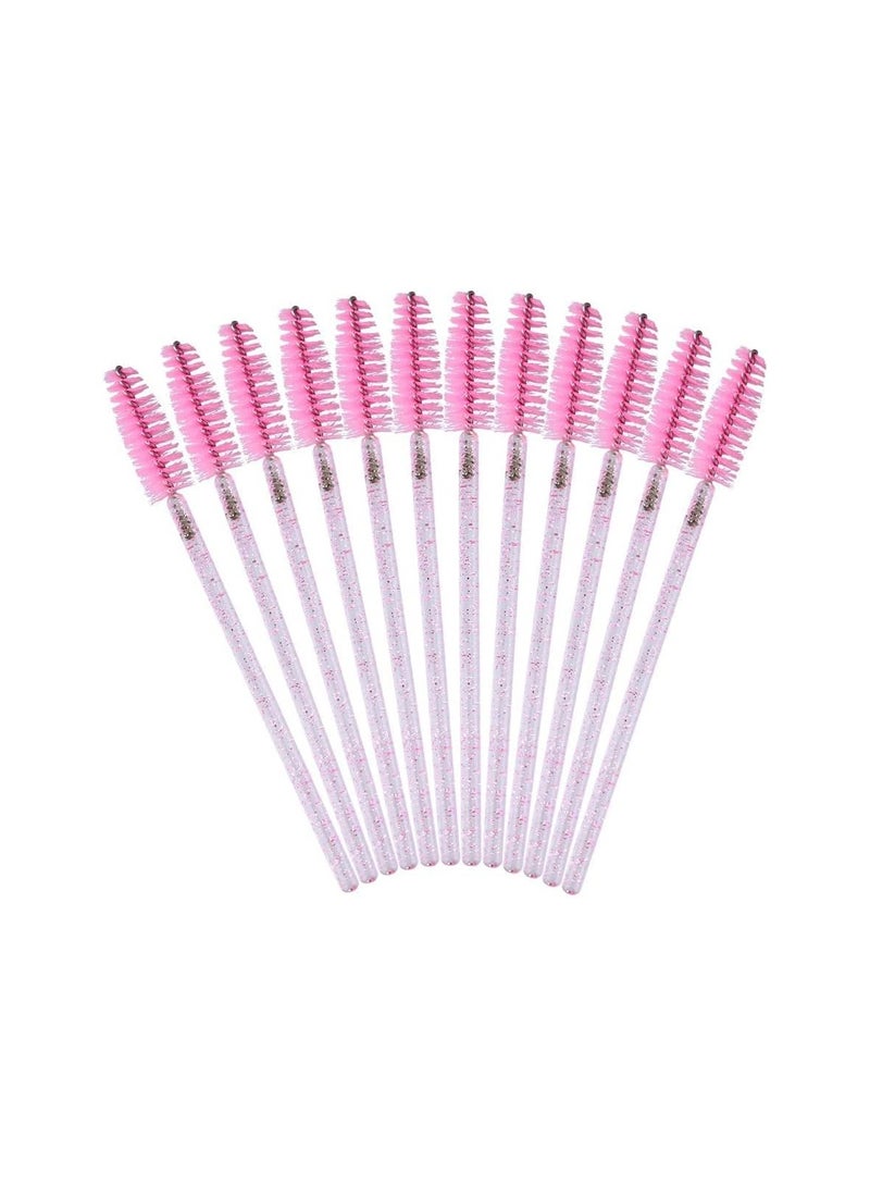 Mn 50 Piece Disposable Eyelash Eyebrow Spoolie Brush for Makeup Eyelash Extensions - Image 2