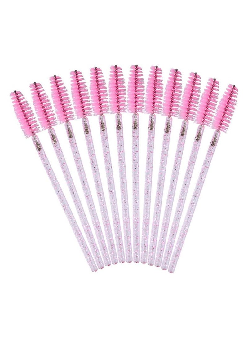 Mn 50 Piece Disposable Eyelash Eyebrow Spoolie Brush for Makeup Eyelash Extensions - Image 4