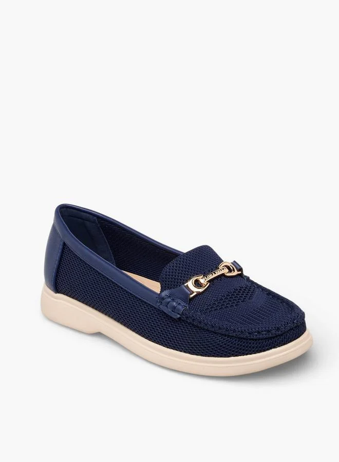 Flora Bella By Shoexpress BLUE Flora Bella Women Slip-On Loafers for Women | Best Price UAE