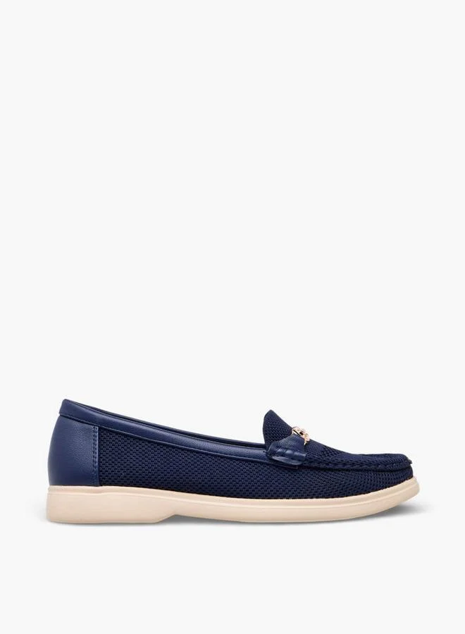 Flora Bella By Shoexpress BLUE Flora Bella Women Slip-On Loafers for Women | Best Price UAE