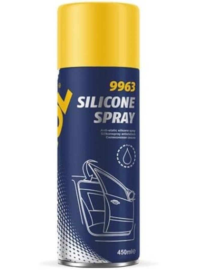 MANNOL 9963 Silicone Spray Imported from Germany 450ML - Image 1