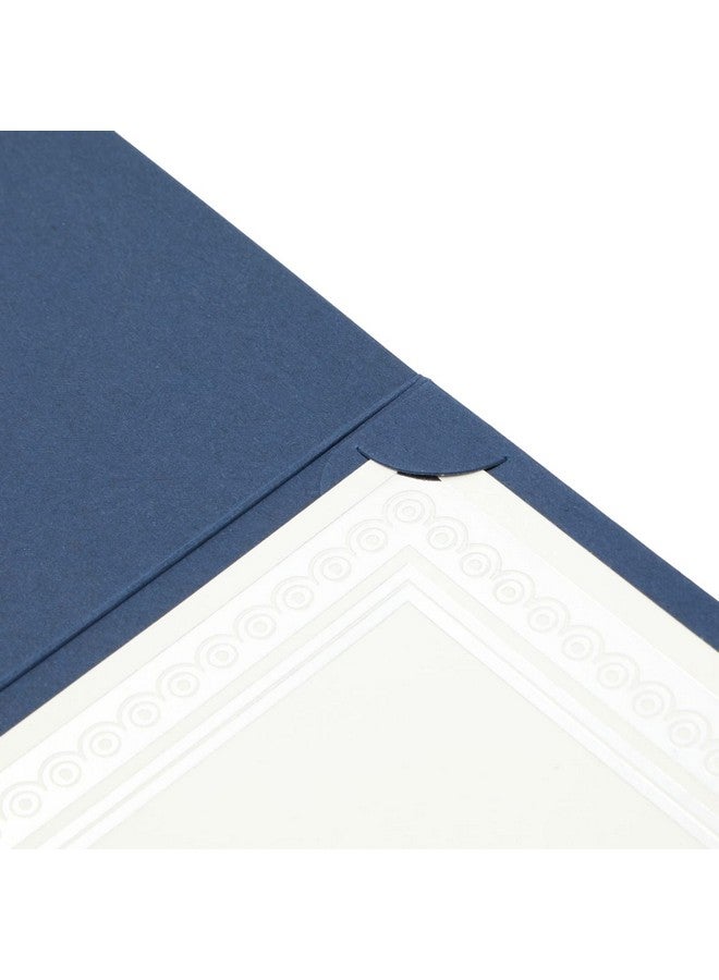 Blue Panda 24-Pack Navy Blue Award Certificate Holders - Bulk Certificate Holders For Graduation, Diploma, Employee Appreciation, Certifications (Fits 8.5X11) - Image 5