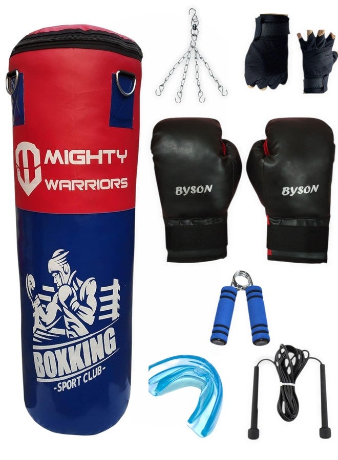 Byson Camouflage Strong Boxing Kit Set (36inch Punching Bag,Boxing Gloves 14oz, Hand Wrap,Skipping Rope) Heavy Bag - Image 1