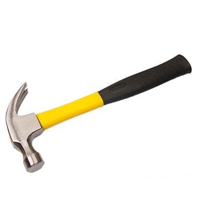 Proskit PD2606 Heavy Duty CurvedClaw Hammer WFiberglass Handle Pack of 1 - Image 1