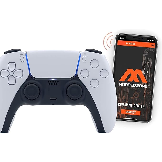 MODDEDZONE MODDEDZONE Custom Rapid Fire Anti Recoil Macros Modded Wireless Controller For PS5 Pc Z36B224674AA81612C37CZ