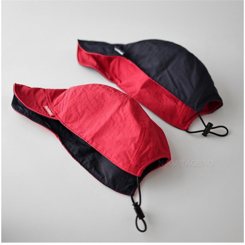 Summer New Reversible Quick-Dry Foldable Baseball Cap Unisex Outdoor Cycling Running Sports Sun Hat - Image 4