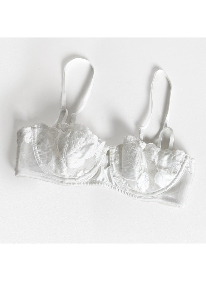 KUYING New Comfortable Skin Friendly And Breathable Lingerie Set Set Of 3  - Image 2