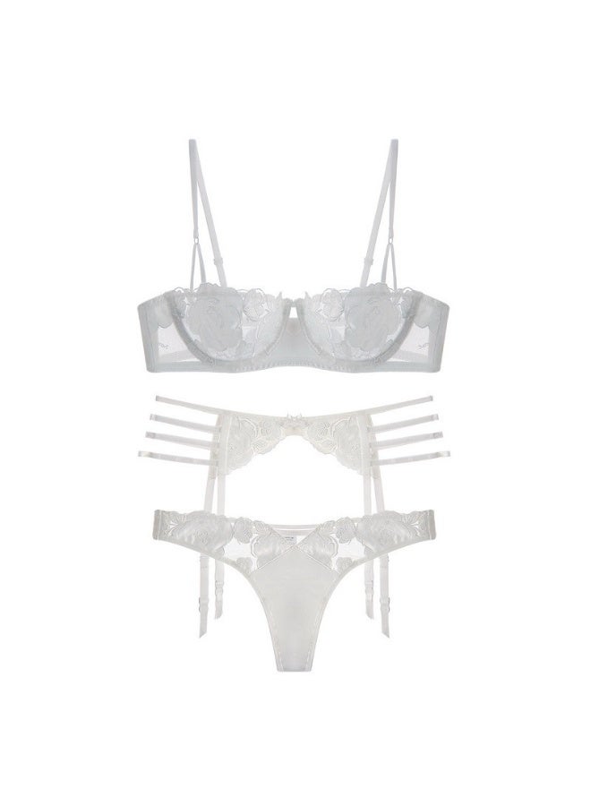 KUYING New Comfortable Skin Friendly And Breathable Lingerie Set Set Of 3  - Image 1