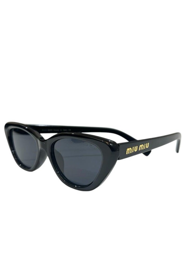 Women's sunglasses (Miu Miu) with cat frame, black - pzsku/Z36B236E6584A99575942Z/45/_/1740869867/6a375308-3f1b-48d7-9bdb-9cfc829b3dba