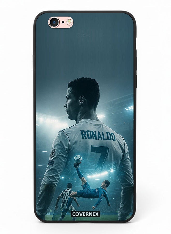 Covernex Apple iPhone 6 Protective Case Cover Printed Featuring Cristiano Ronaldo Iconic Action Shoot - Image 2