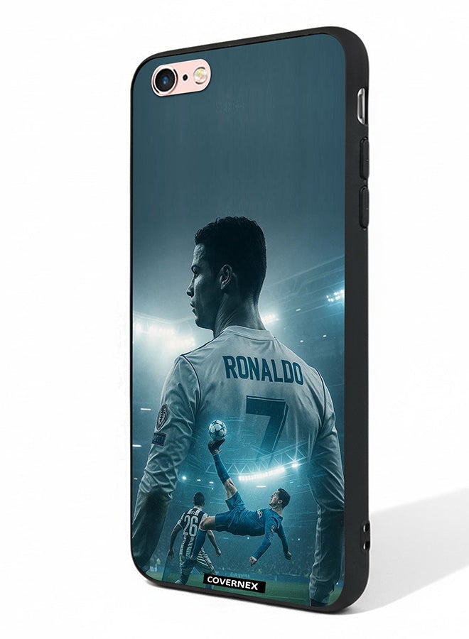 Covernex Apple iPhone 6 Protective Case Cover Printed Featuring Cristiano Ronaldo Iconic Action Shoot - Image 1