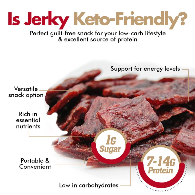 Jerky-n-Spice Buffalo Bob's Exotic Jerky (10 Pack) | Meat Snack Variety Set | Gourmet Wild Game Sampler Gift Set | Beef Jerky Gifts for Men | Snacks for Fathers | Animal Protein Variety Set | Exotic Pack - Image 4