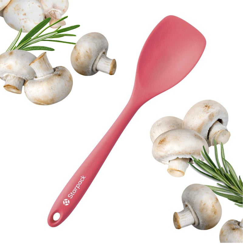 StarPack Home Starpack The All Rounder Premium Silicone Spoonula  Heat Resistant to 600F  Silicone Spoonula Spatula  Kitchen Spoon Spatula Stormy Grey