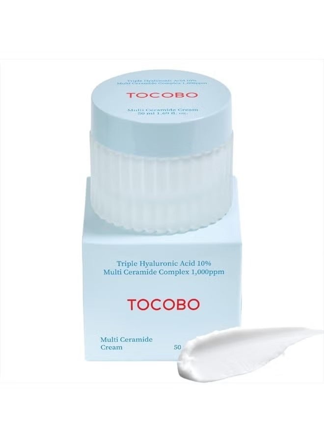 توكوبو كريم توكوبو متعدد السيراميد 50 مل – كريم مرطب مع السيراميدات للبشرة الحساسة – العناية بالبشرة الكورية مع المكونات الطبيعية – خالية من القسوة والنباتية - Image 2