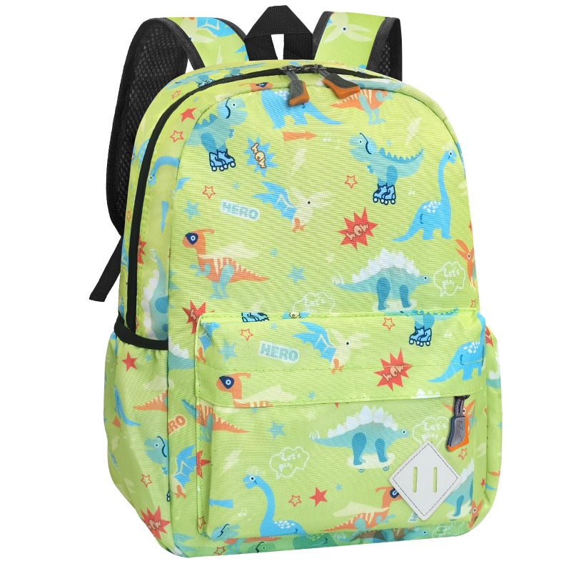 VGJ Kids Backpack for Girls Boys - Toddler Preschool Backpack School Bag Cute Kindergarten Backpack, Green - Image 1