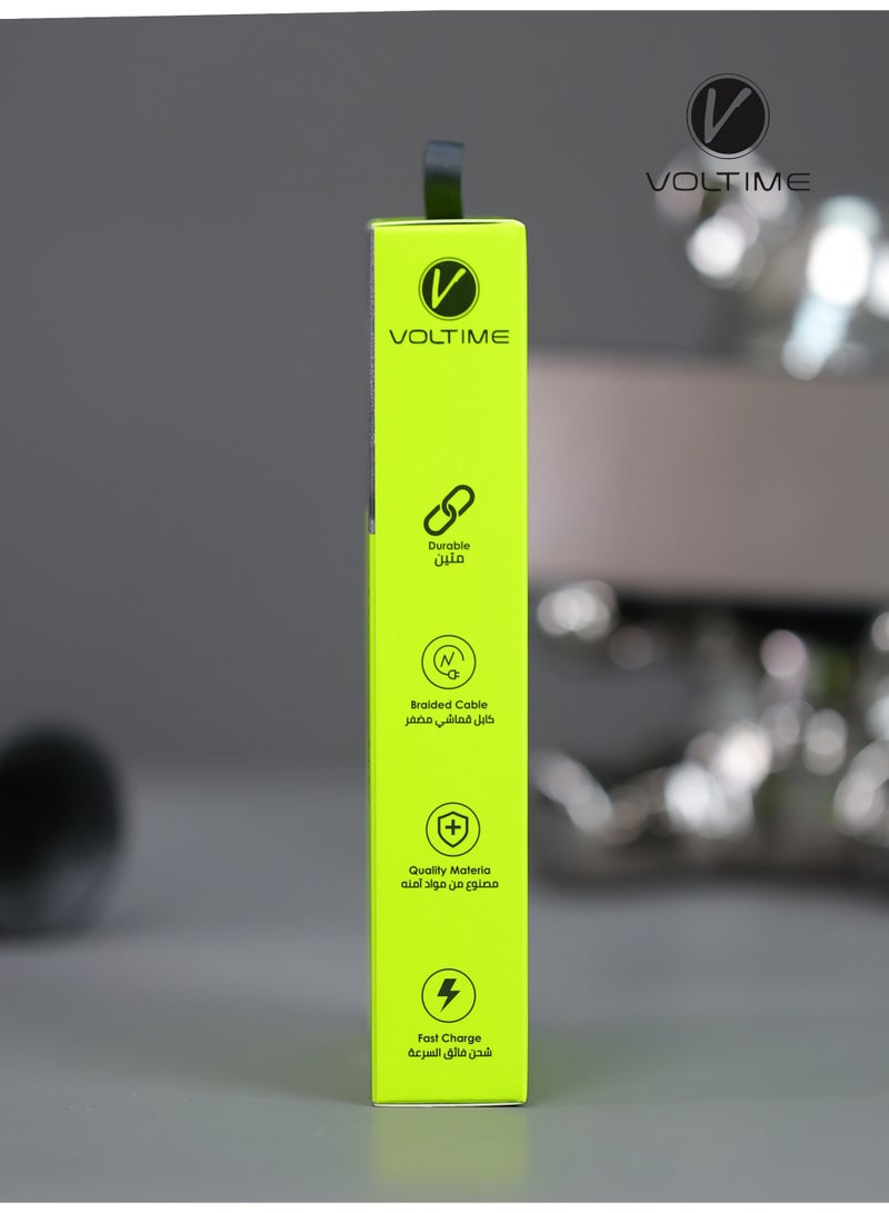 V VOLTIME Charging Cable 2M USB-Type-C - Image 4