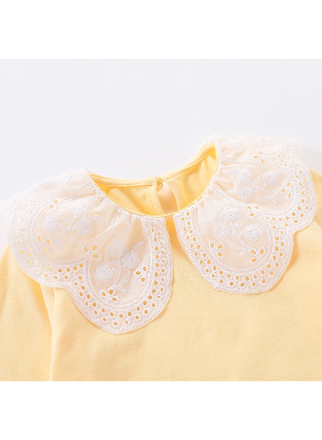 Children's Wear Girls' Baby Autumn Comfortable Base Layer Top Toddler Versatile T-shirt - Image 5