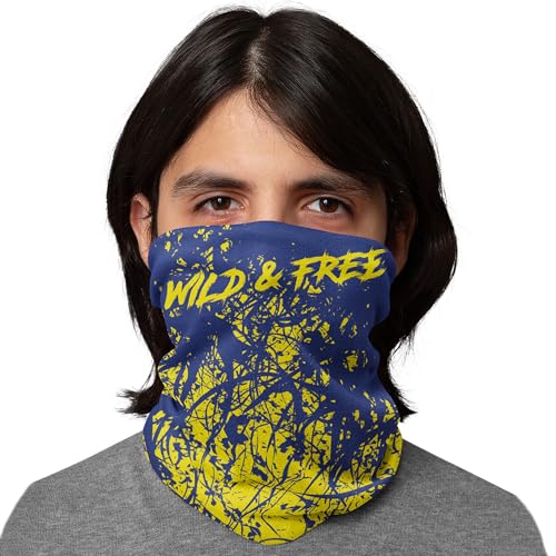 WANDERLOOMS Wild and Free Antibacterial & Odour-Free Polygiene Unisex Bandana for Men Bike Riding | Breathable & Durable Bandana for Men Hair Styling | Multipurpose Face Mask - Image 1