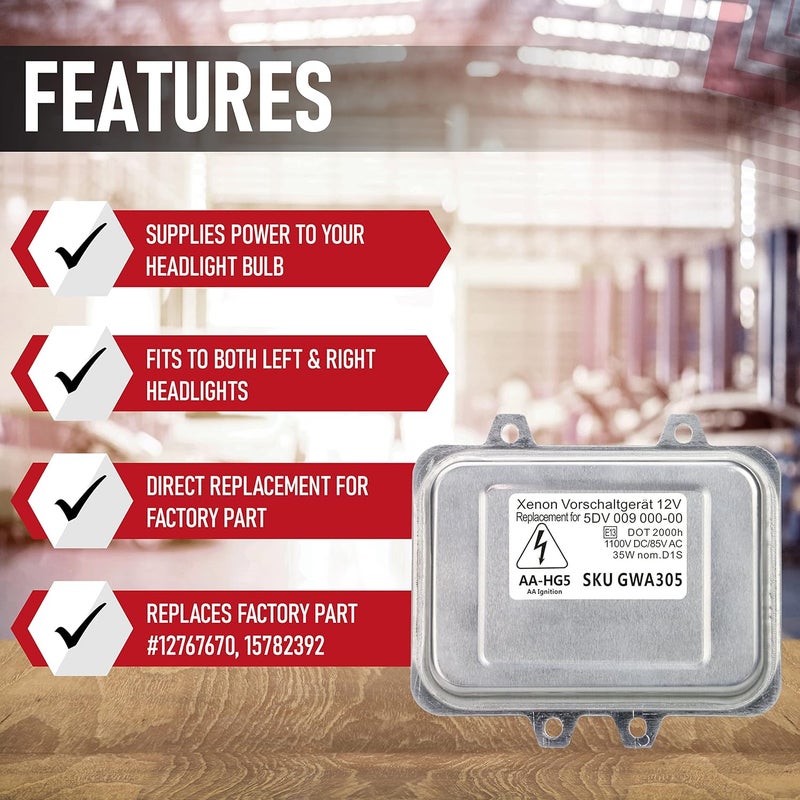 AA Ignition HID Xenon Headlight Ballast - Control Unit Module - Image 2