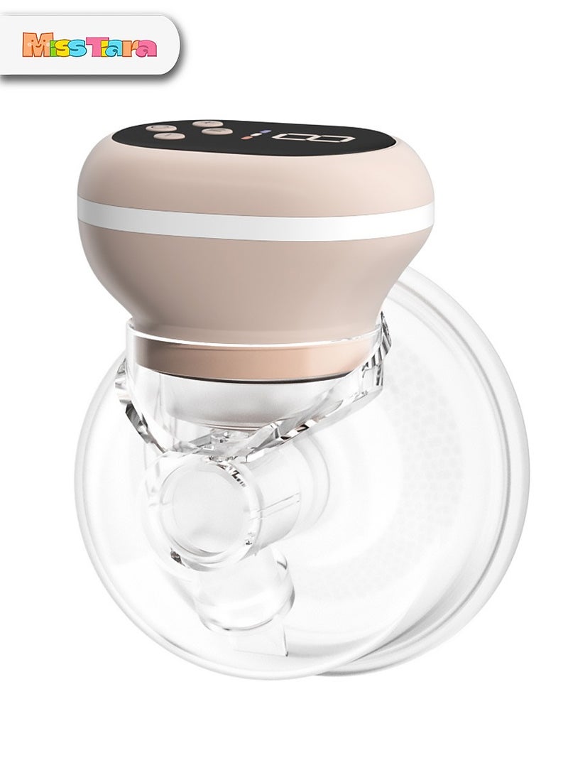 MissTiara مضخة ثدي يمكن ارتداؤها، مضخة ثدي بدون استخدام اليدين، ضوضاء منخفضة وغير مؤلمة، 3 أوضاع و9 مستويات مضخة ثدي كهربائية محمولة - Image 2