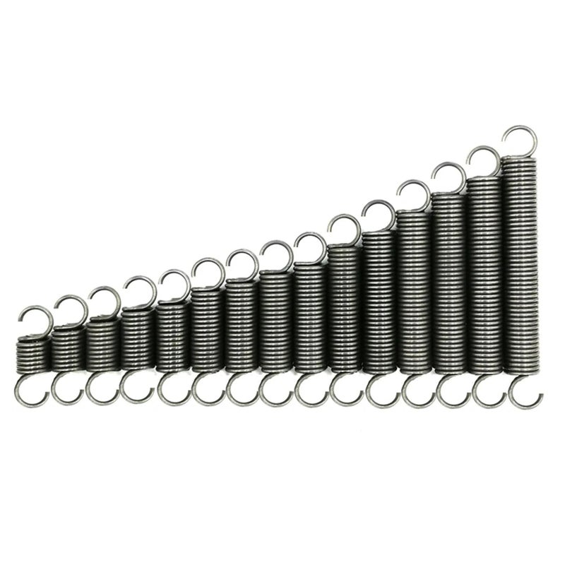 Stainless Steel Open Tension Spring 2.0x10x130mm - Image 2