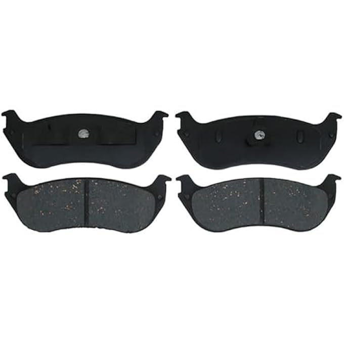 مجموعة وسادات الفرامل القرصية السيراميكية ACDelco Silver 14D881CH