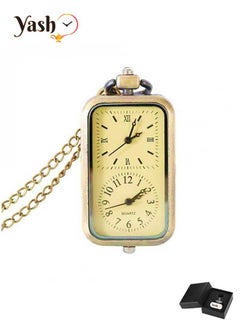 YASH Yash Double Time Display Quartz Pocket Watch  - Image 2