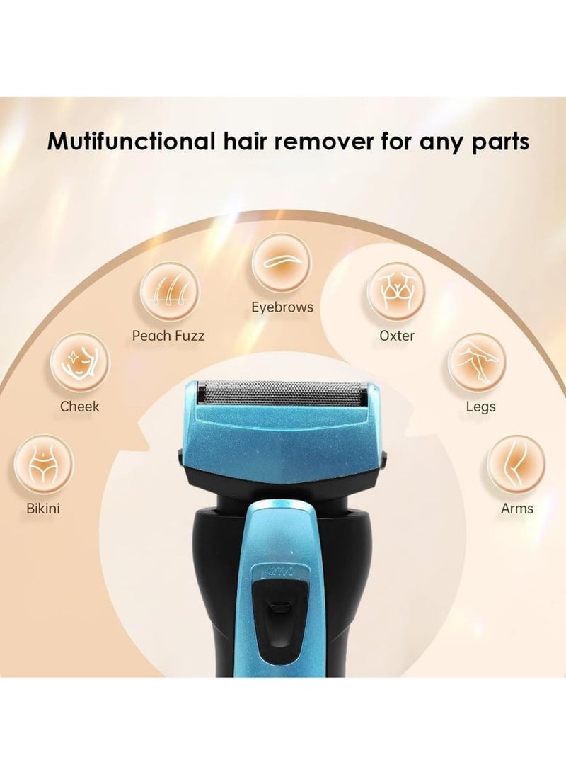 Dingling RSCW-416 Professional Electric Shaver - Rechargeable Wet and Dry Body Groomer.The Shaver is Gentle on all Skin Types, Reducing the Risk of Nicks, Redness, or Irritation, Ensuring a Comfortable Grooming Experience. - Image 2