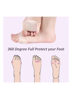 BORDER FOR TRAVELER 3 Pairs Gel Metatarsalgia Cushions Foot Pads Ball of Foot  - Image 4