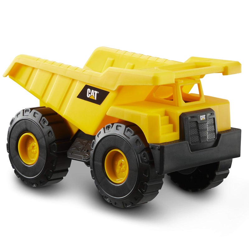 CAT Construction Toys Construction Tough Rigs 15" Dump Truck & Excavator Set Toys 2 Pack Ages 3+ | Kid Powered Caterpillar Vehicle Set | Indoor or Ourdor Play | No Batteries Required - Image 2